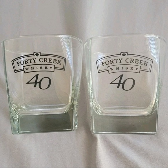 Other - SET OF 2 FORTY CREEK WHISKY GLASSES